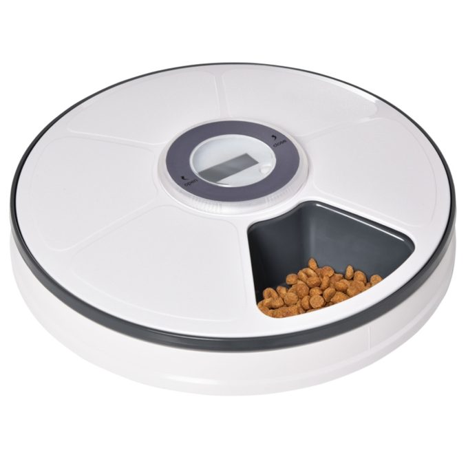 Cat Food Feeder Bow,Auto Feeder for Cats/Small Dogs
